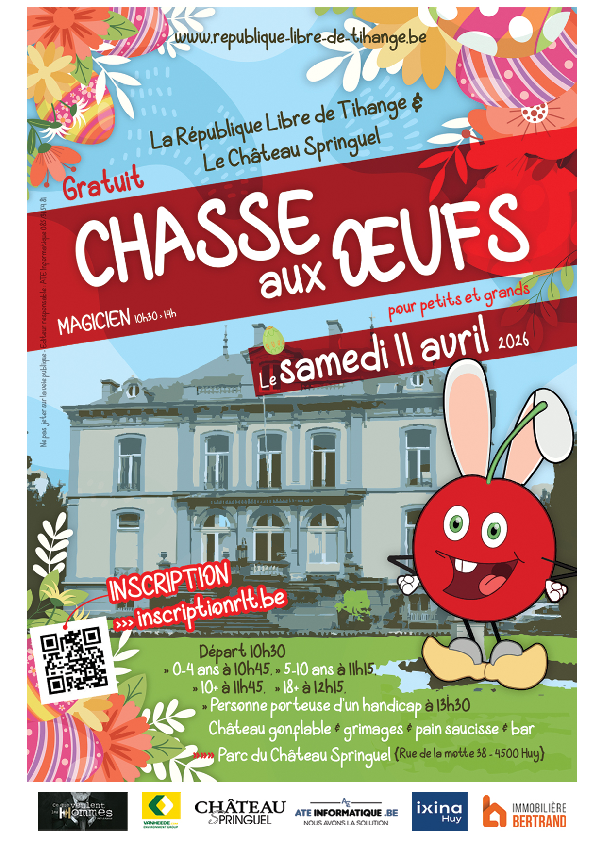 Image de l'événement Grande Chasse aux Oeufs au Château Springuel