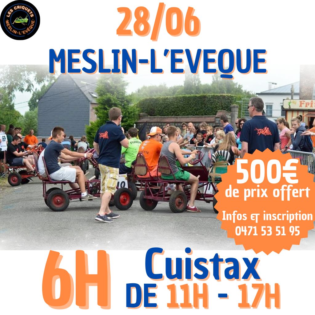 Image de l'événement 6H Cuistax - Ducasse de Meslin