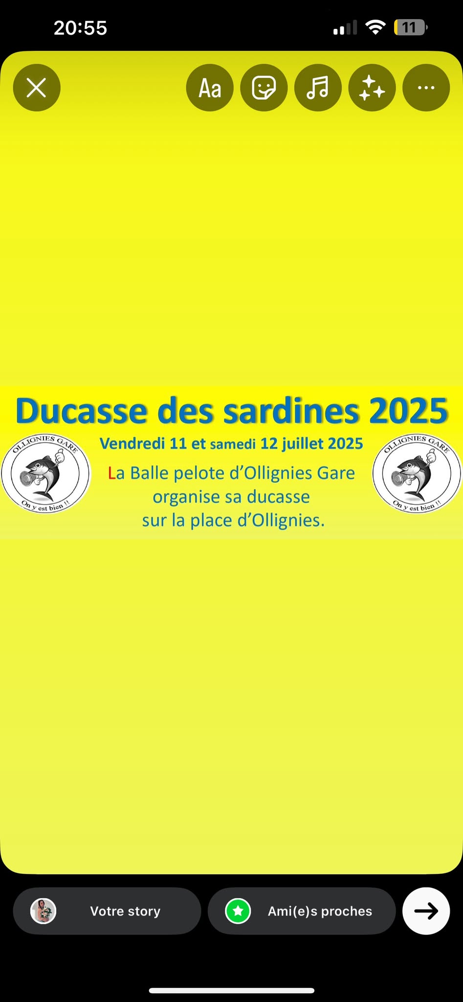Image de l'événement Ducasse des Sardines 2025