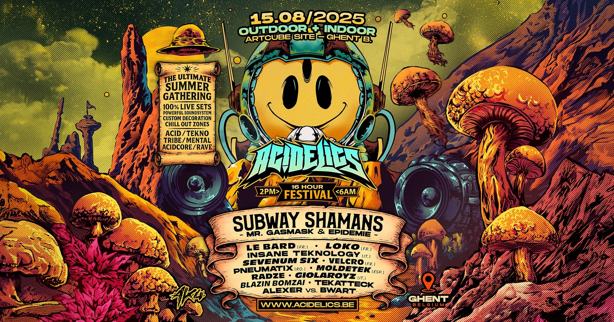 Image de l'événement ACIDELICS FESTIVAL