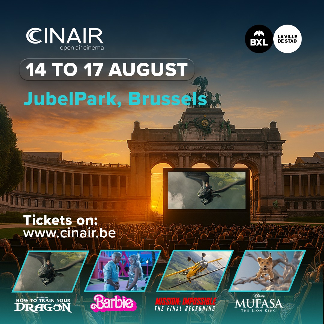 Image de l'événement Cinair | Open-Air Cinema | Brussels - Jubelpark