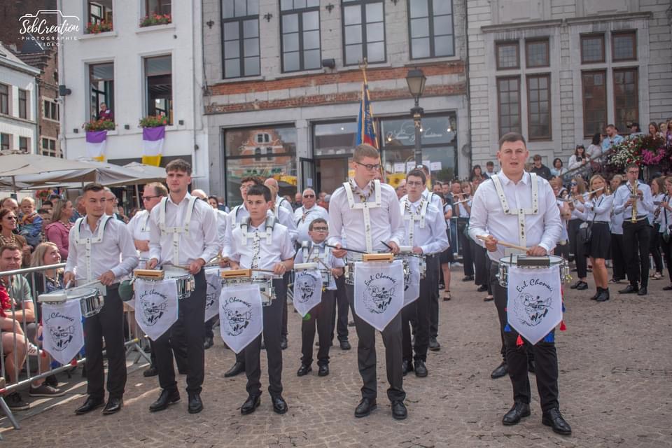 Image de l'événement Répétition publique de la fanfare d’Irchonwelz 💜🤍💛