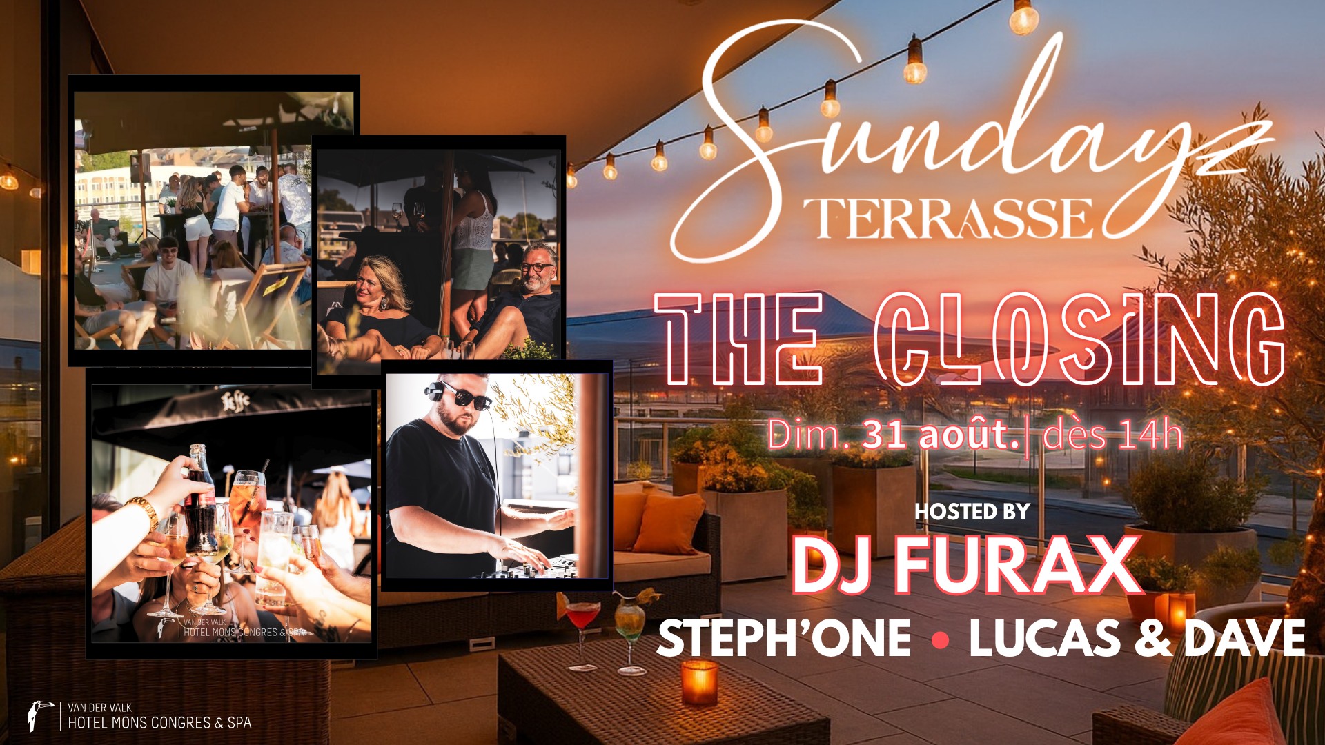 Image de l'événement CLOSING TERRASSE  "Intérieur & extérieur"