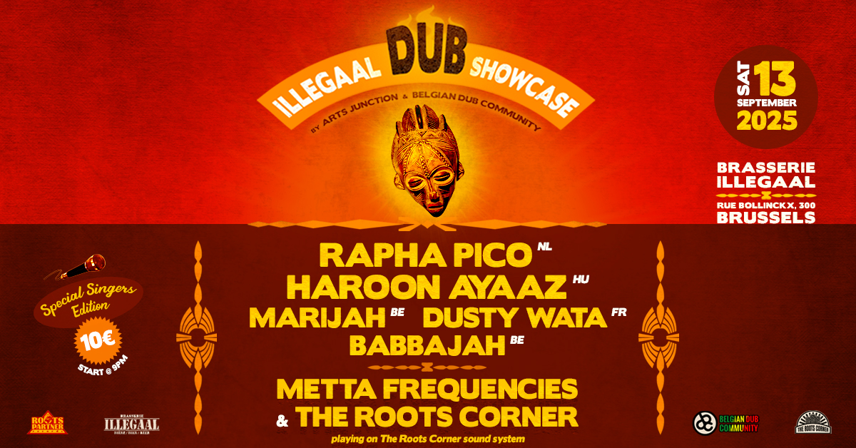 Image de l'événement ILLEGAAL DUB SHOWCASE Rapha Pico, Haroon Ayyaz, Marijah, and more...