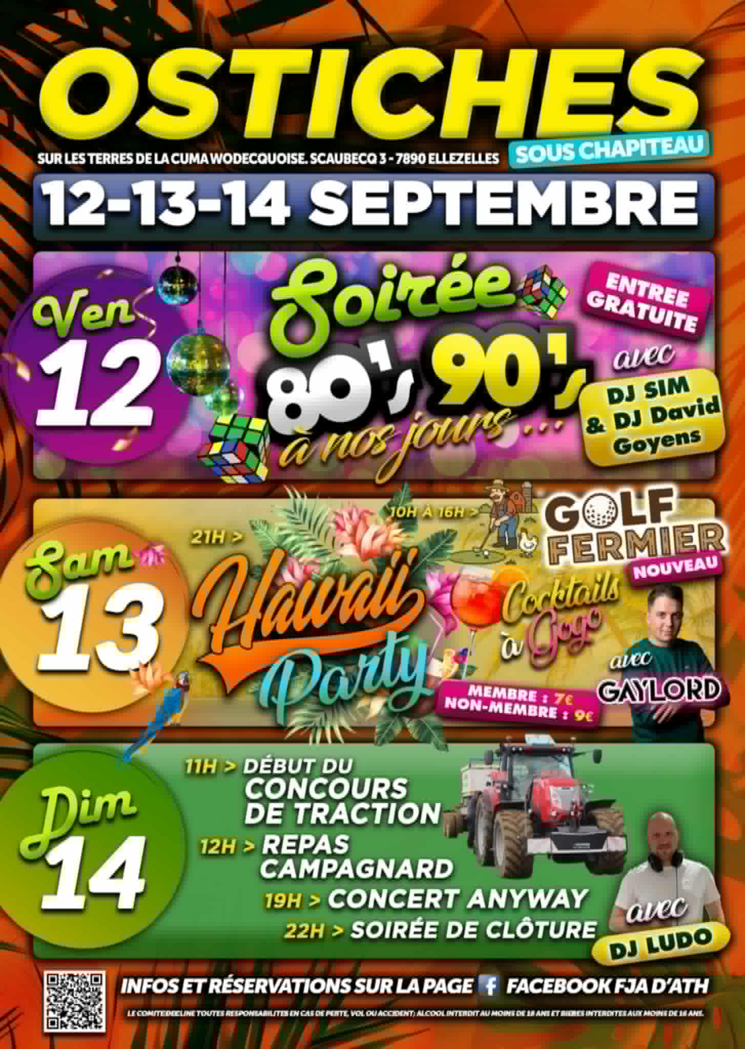 Image de l'événement Week-end d'Ostiches 2025 by FJA d'Ath