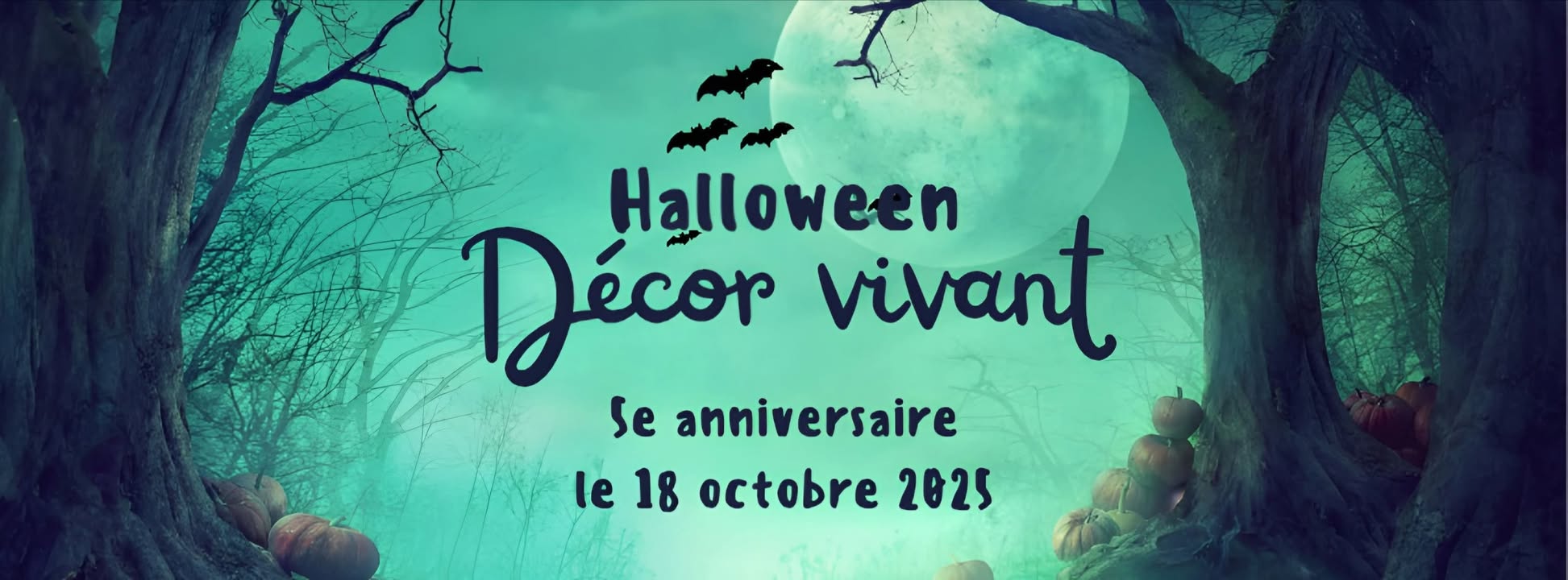 Image de l'événement HALLOWEEN DÉCOR VIVANT 5e anniversaire