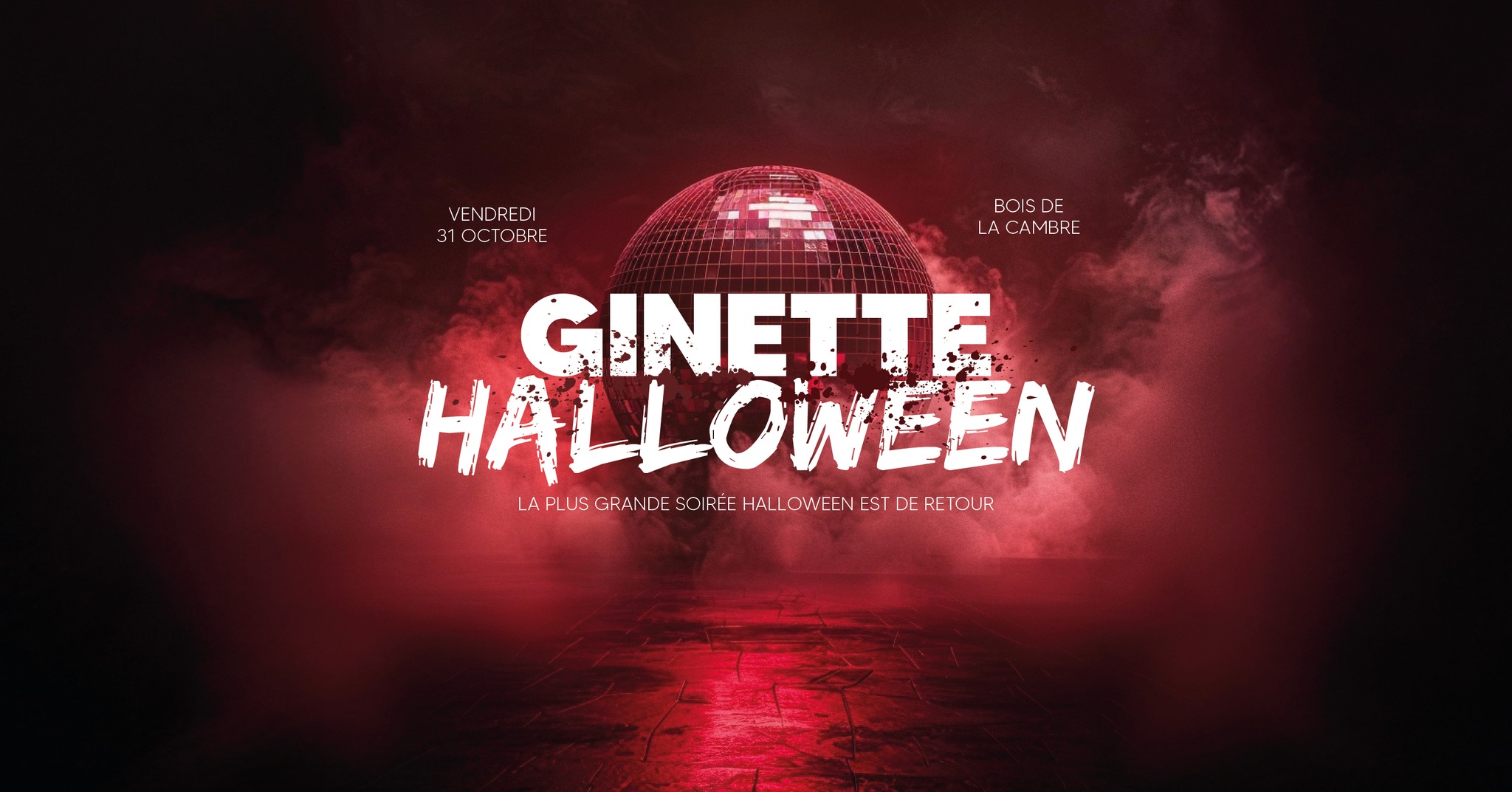Image de l'événement Ginette Halloween｜Bois de la Cambre｜31.10