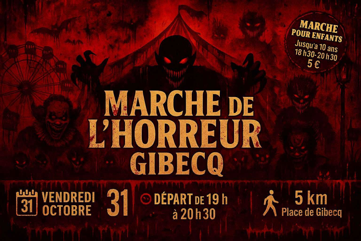Image de l'événement Marche Halloween Gibecq