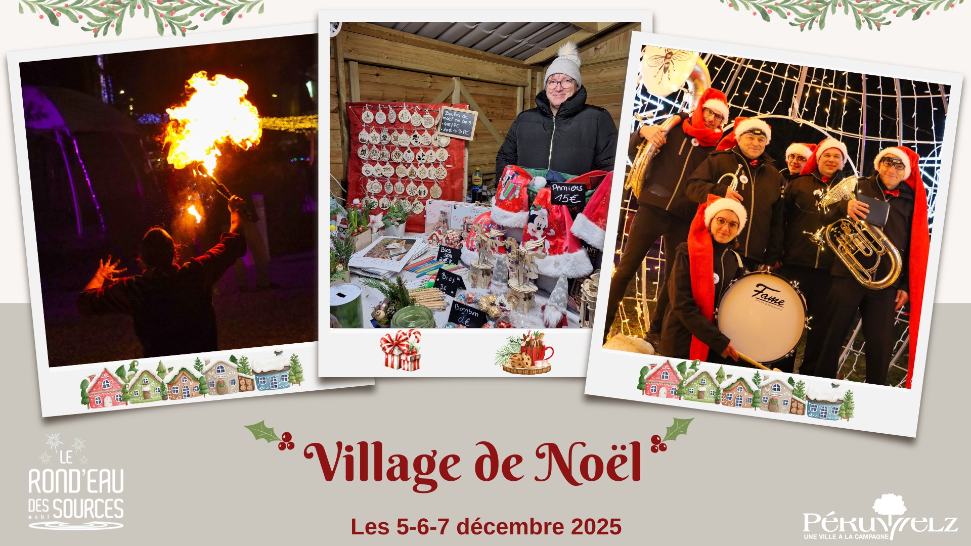 Image de l'événement Péruwelz en Fête - Village de Noël