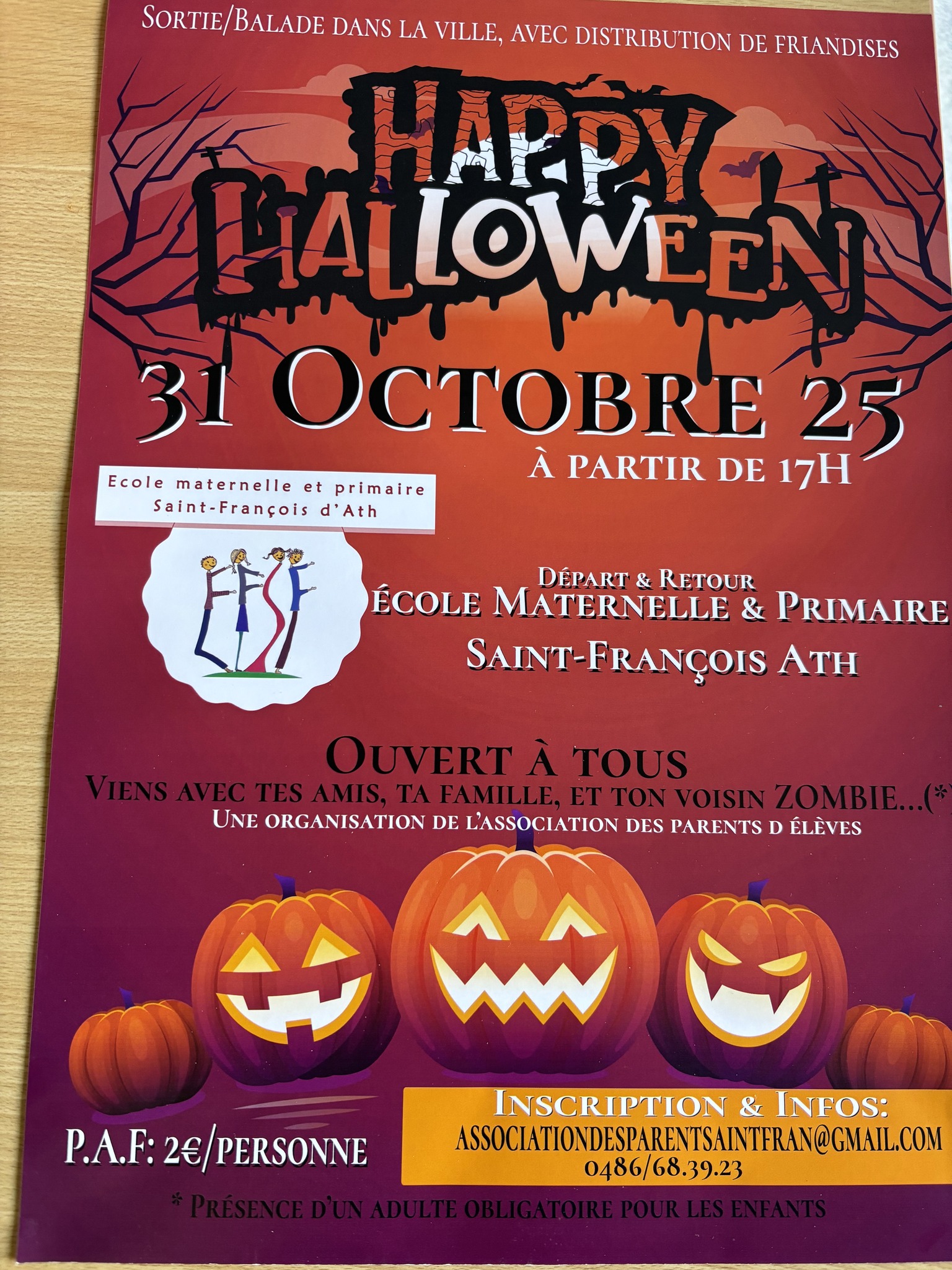 Image de l'événement Marche d'halloween