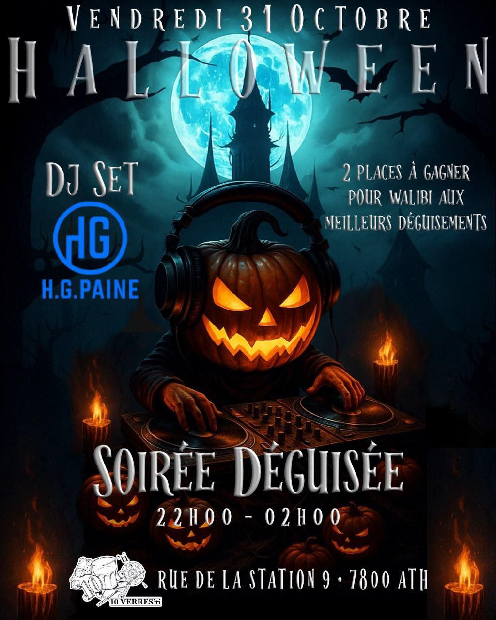 Image de l'événement Soirée Halloween 🎃