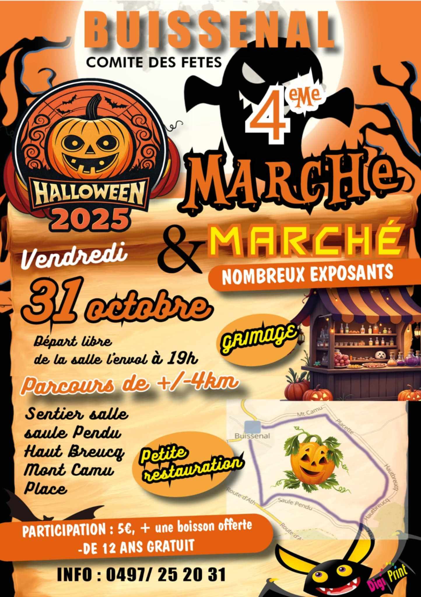 Image de l'événement Marche Halloween 2025