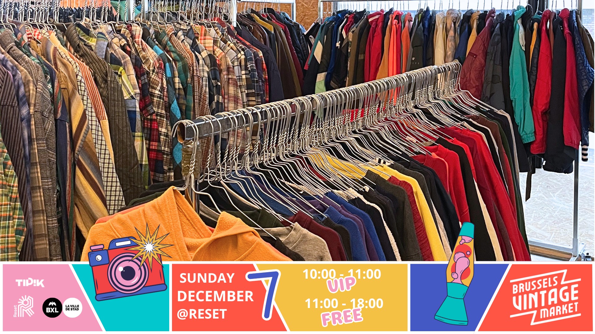 Image de l'événement Brussels Vintage Market - December 7