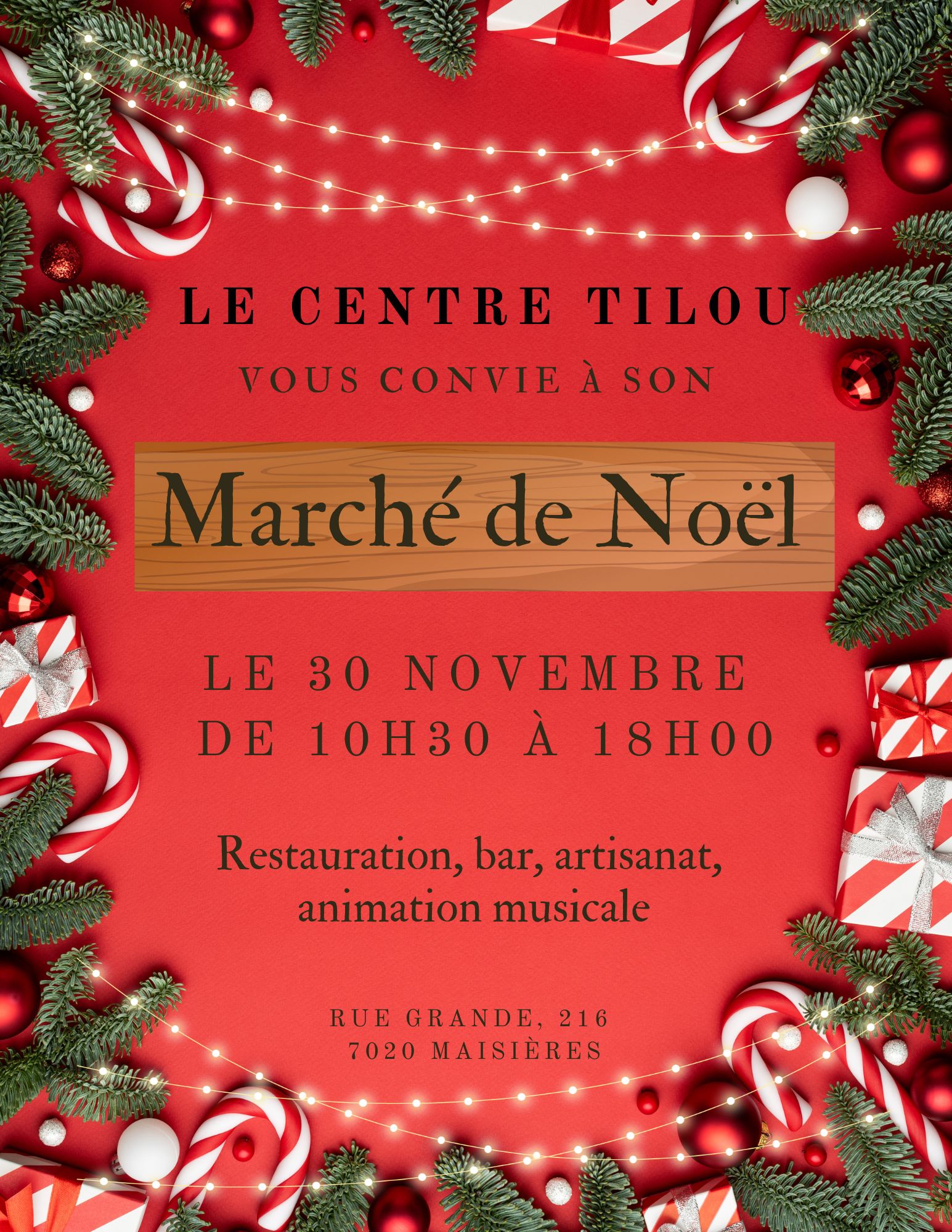 Image de l'événement Marché de Noël 2025