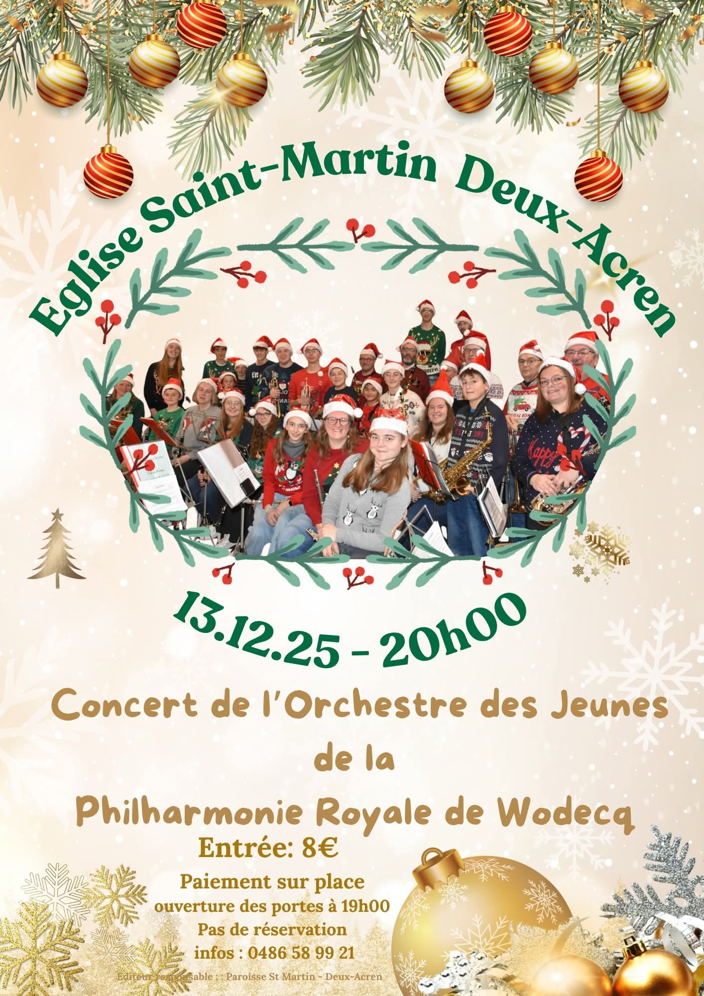 Image de l'événement Concert de l'Orchestre des Jeunes de la Philharmonie Royale de Wo...