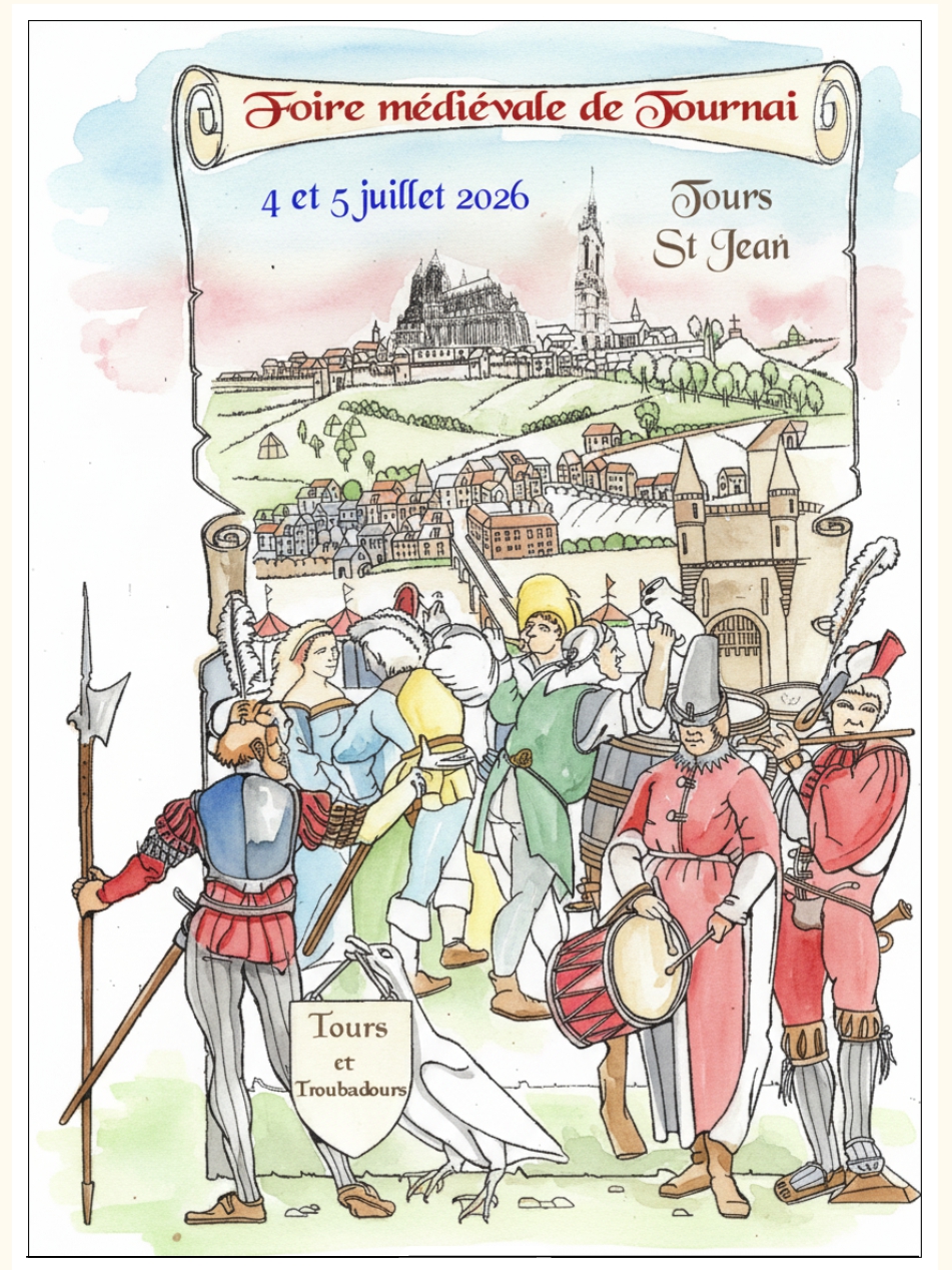 Image de l'événement Foire médiévale de Tournai