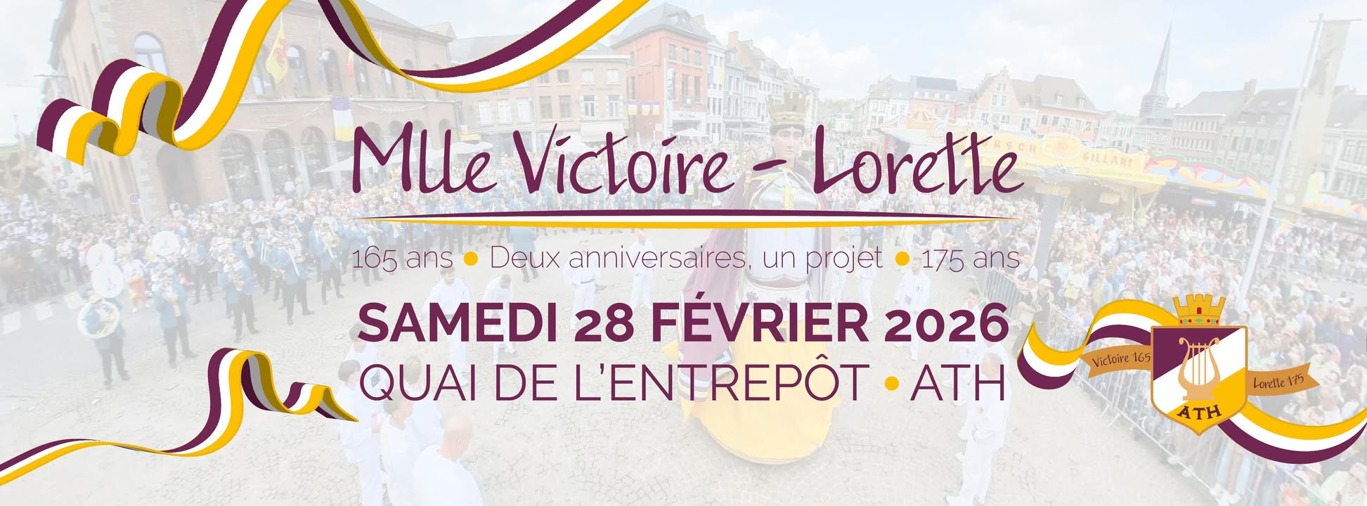 Image de l'événement Mam’zelle Victoire fête ses 165 ans