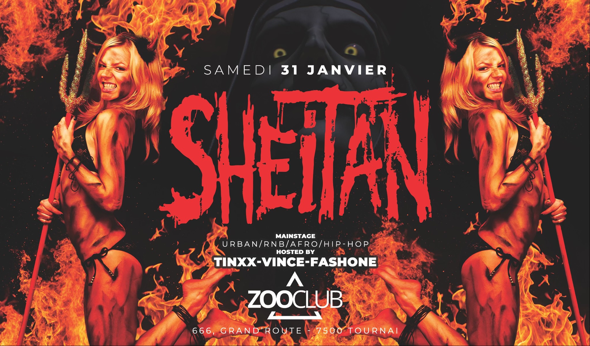 Image de l'événement Sheitan @ZooClub, Samedi 31 Janvier 2026