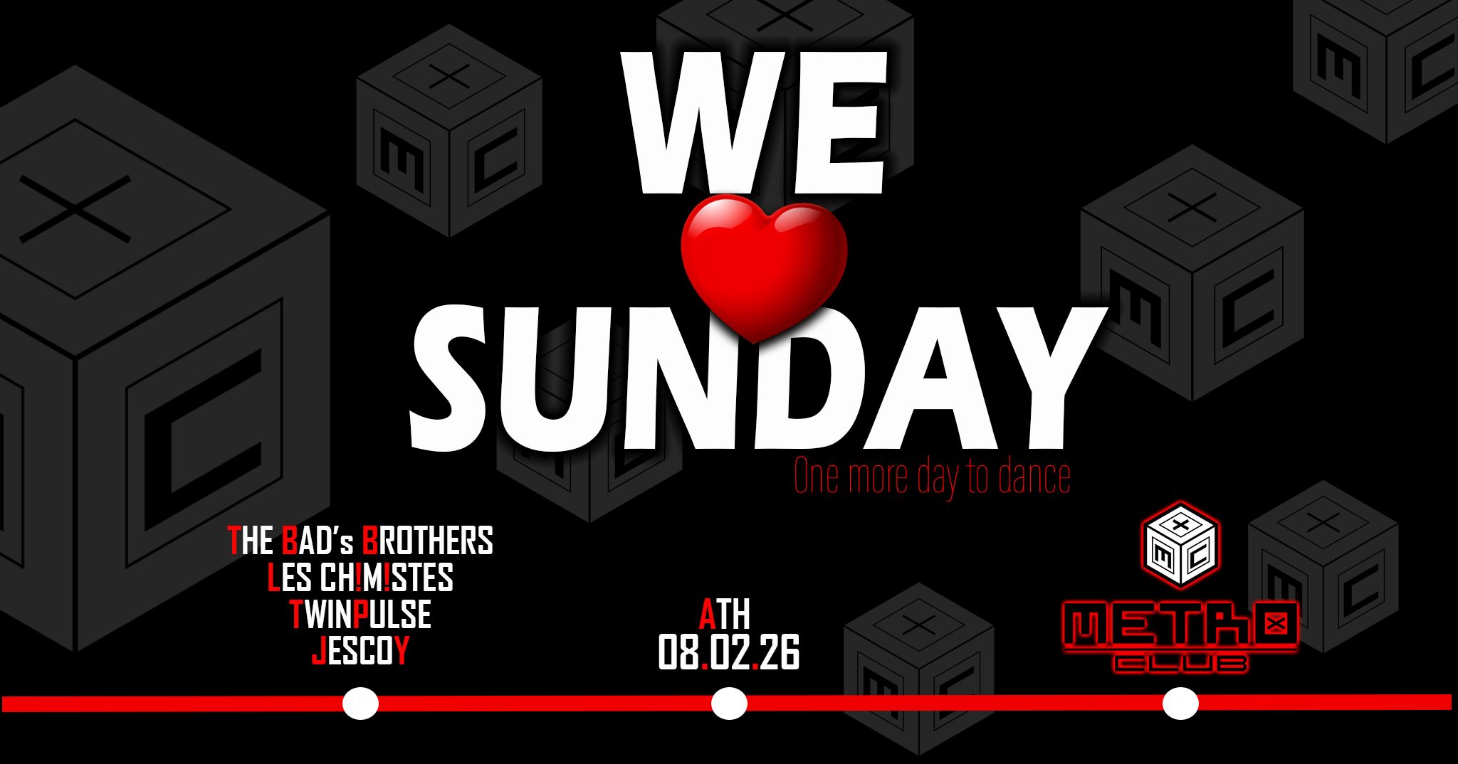 Image de l'événement WE ❤️ SUNDAY