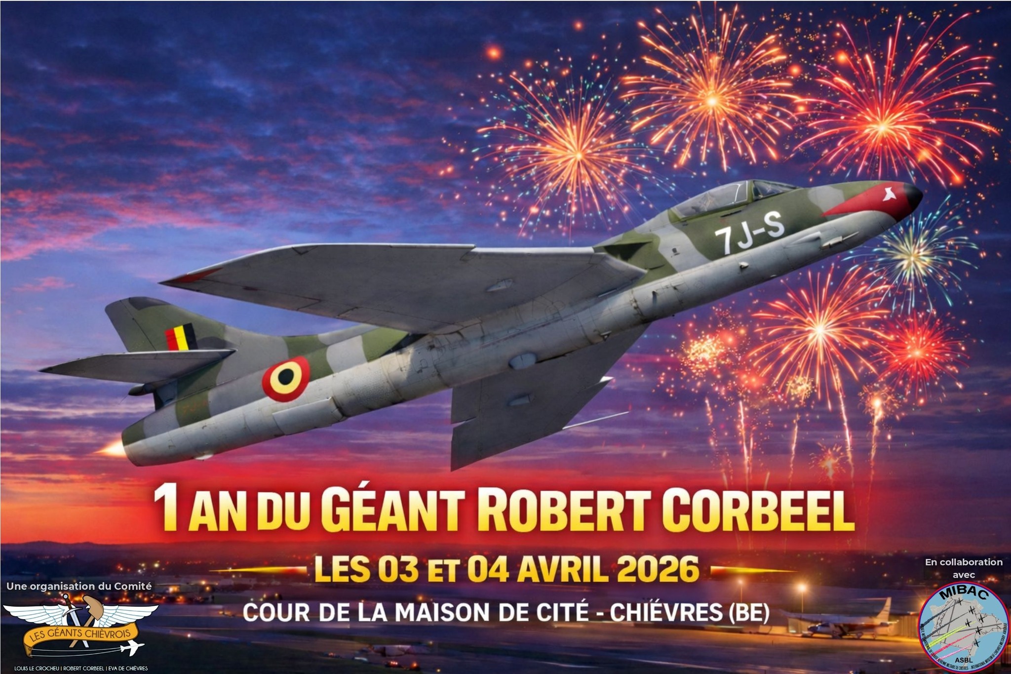 Image de l'événement 1 an du Géant Robert Corbeel ! 🥳👨‍✈️✈️🎂🎊