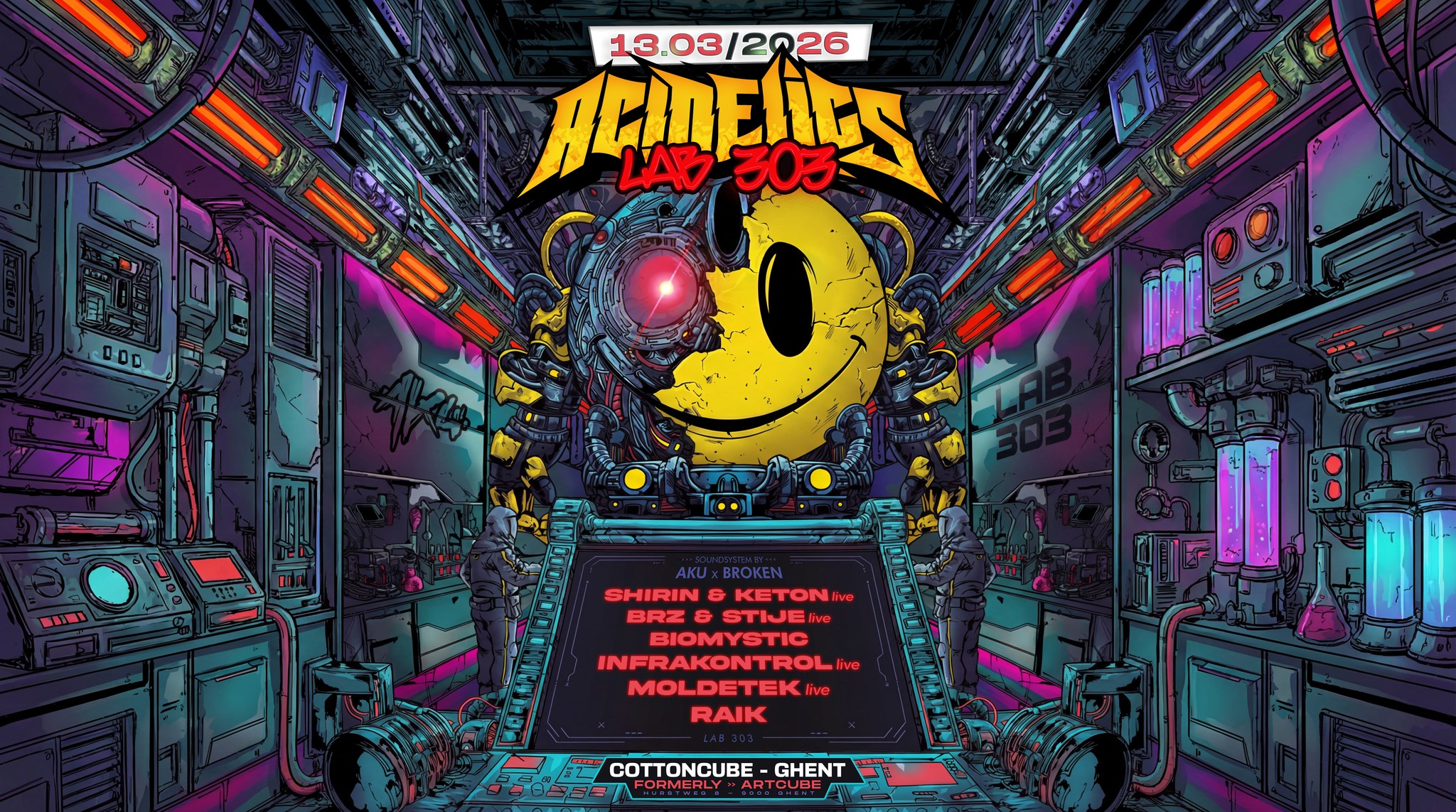 Image de l'événement ACIDELICS LAB 303