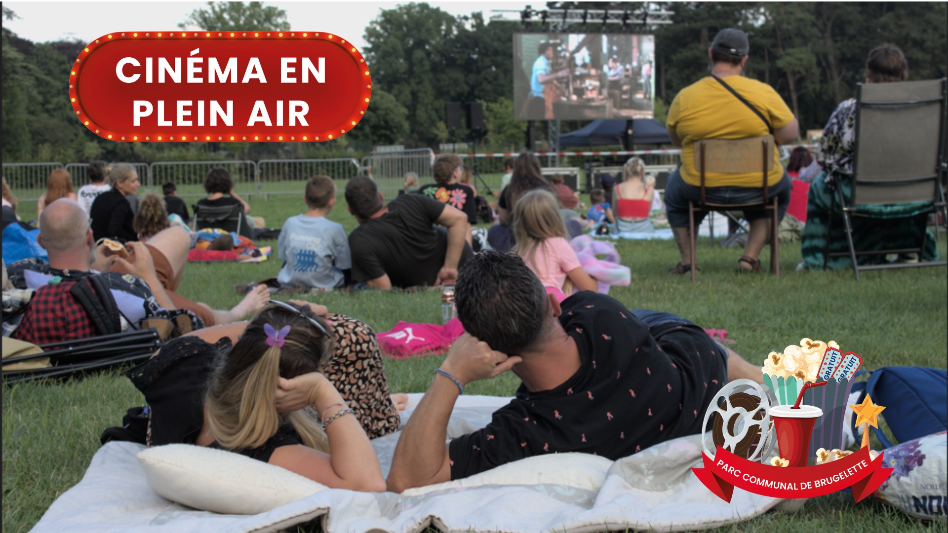 Image de l'événement Cinéma en plein air à Brugelette