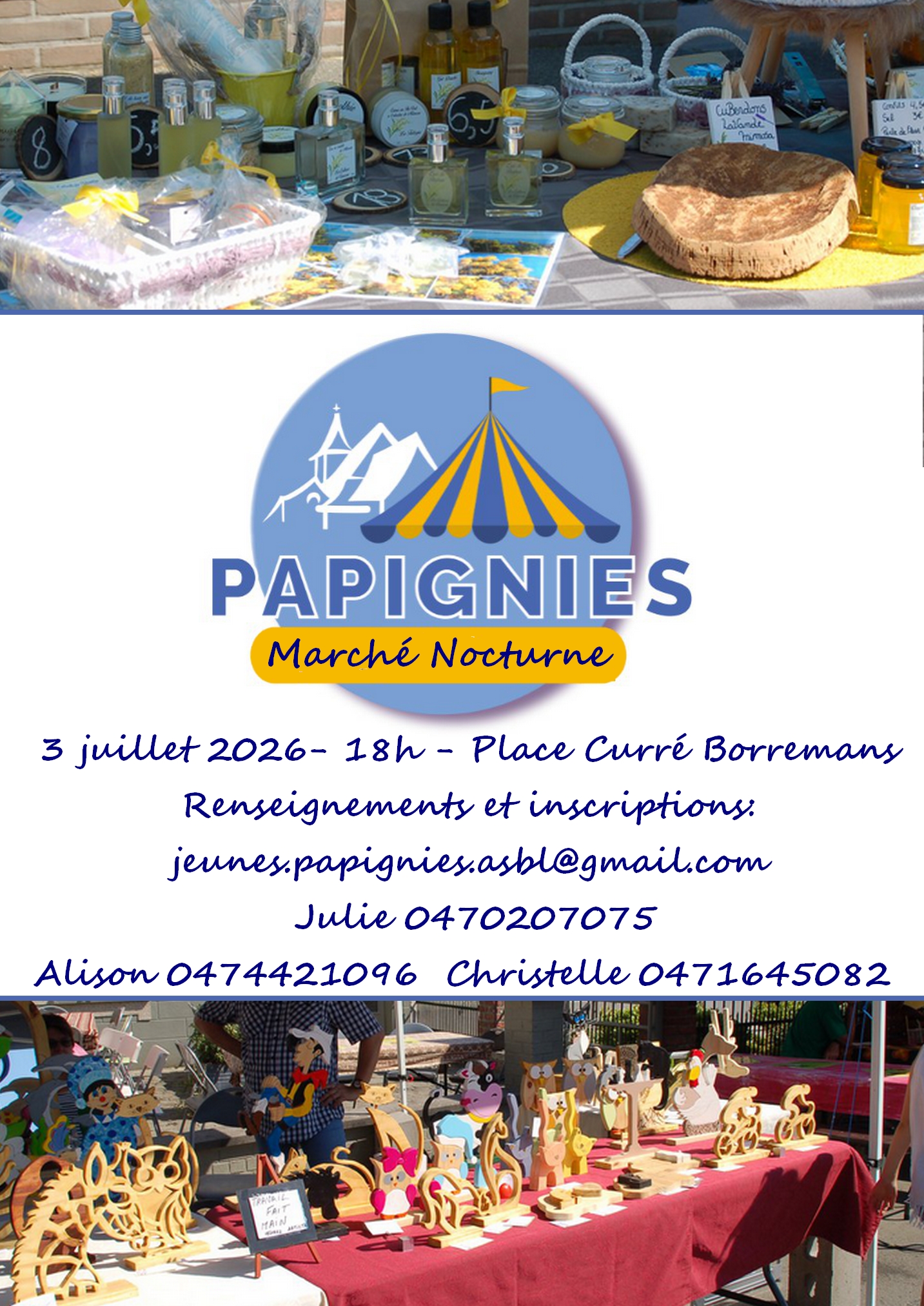 Image de l'événement Marché Nocturne Papignies 2026