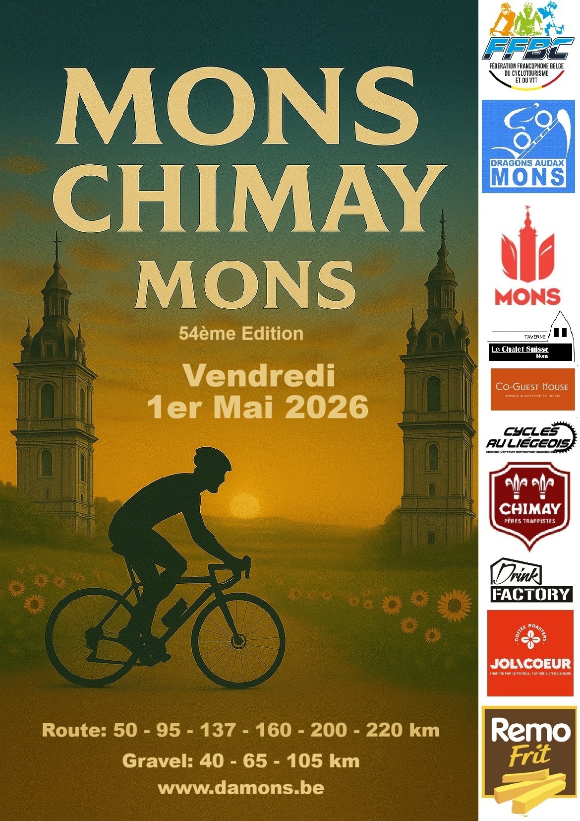 Image de l'événement Mons-Chimay-Mons