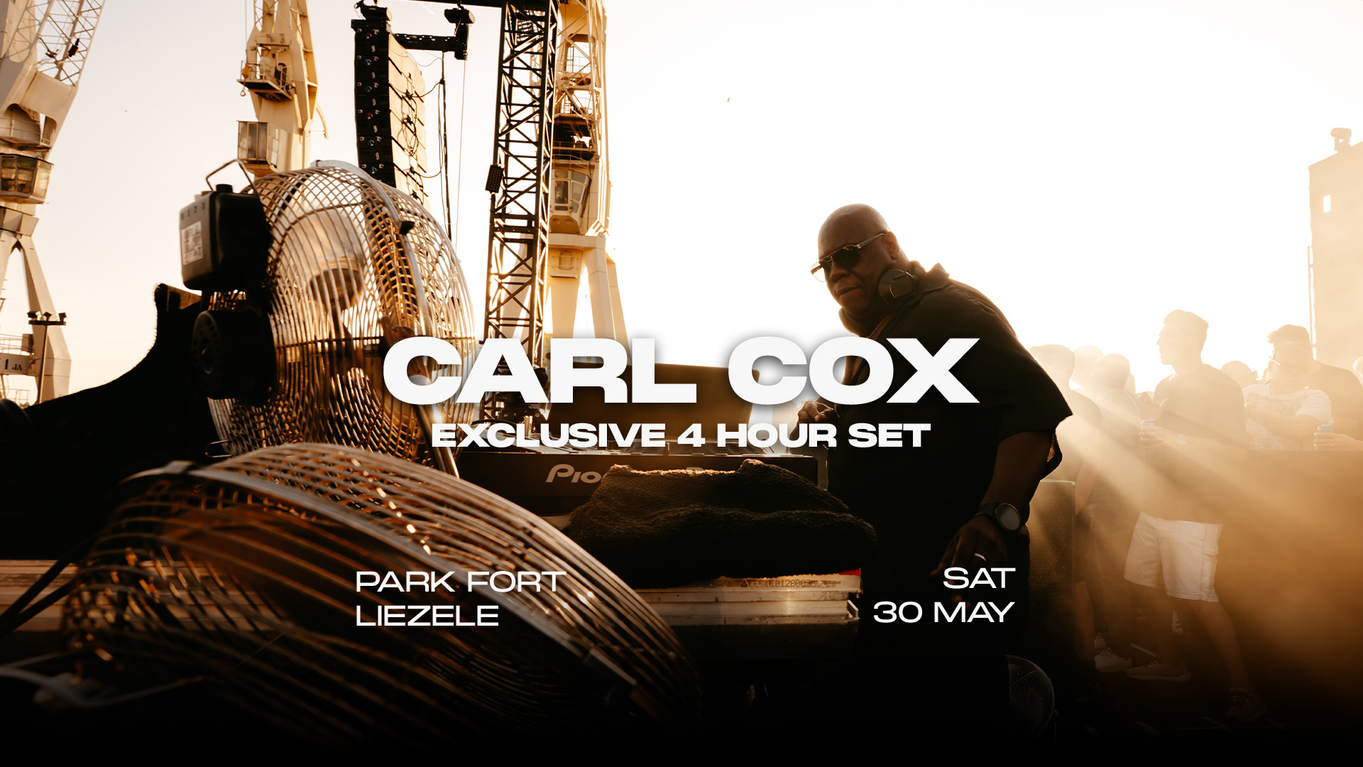 Image de l'événement Carl Cox - Park Fort Liezele