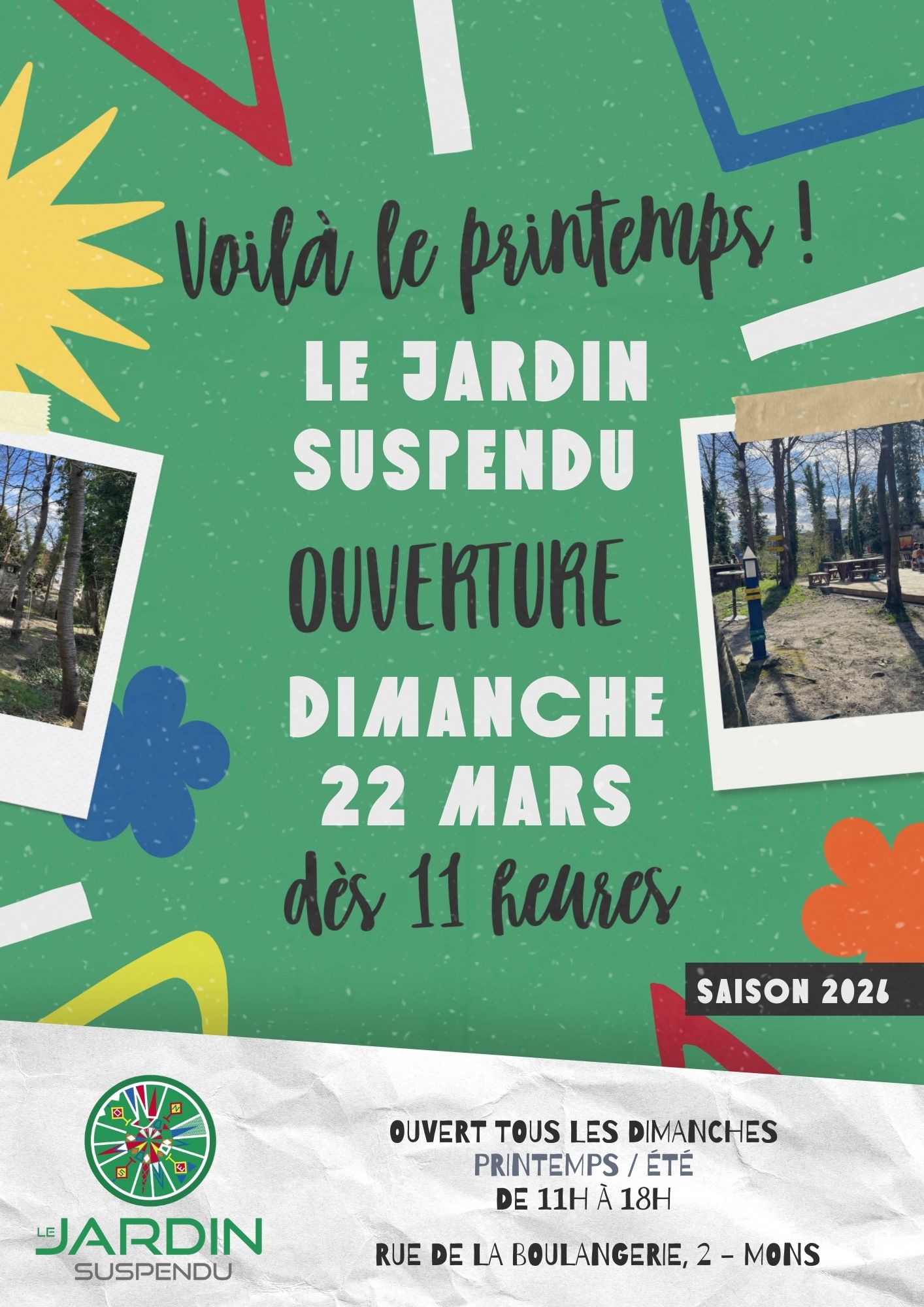 Image de l'événement Réouverture officielle du jardin suspendu