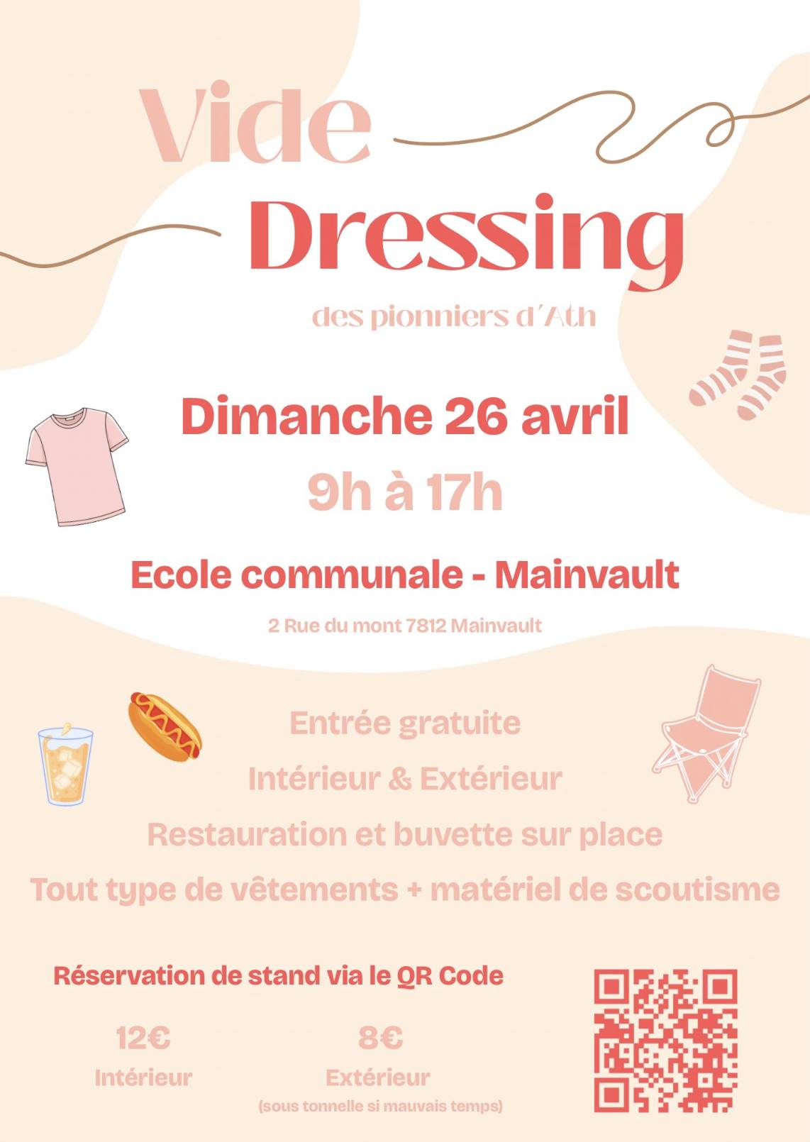 Image de l'événement Vide Dressing des Pionniers d’Ath - Xème Haine et Dendre