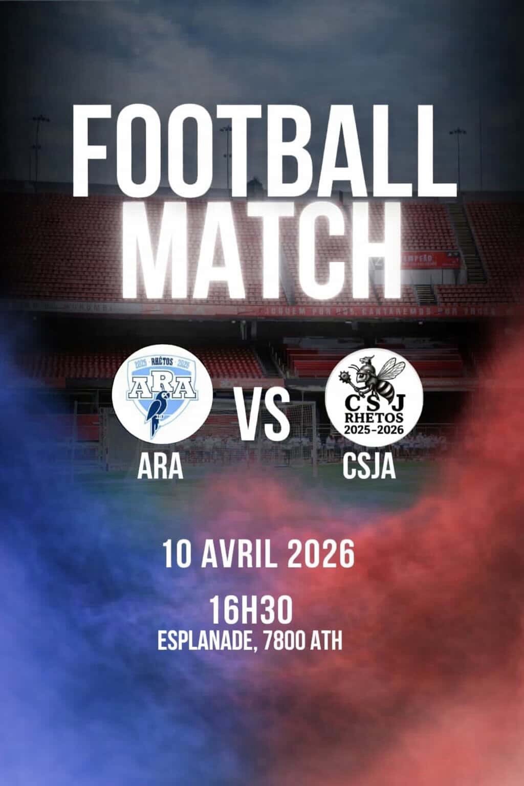 Image de l'événement Match Ara/Csja 20ème édition