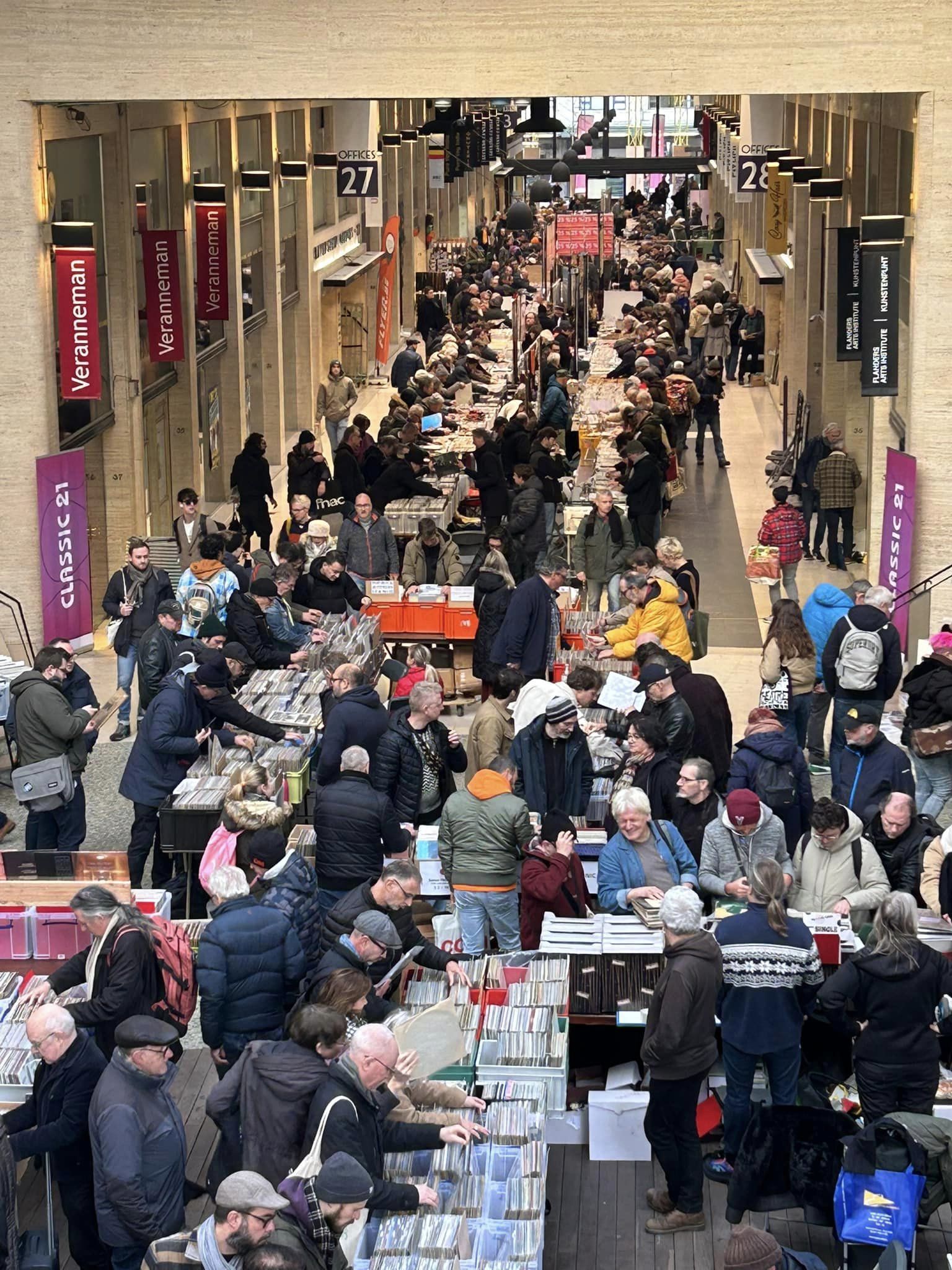 Image de l'événement 29 th Brussels Vinyl Record Fair - Galerie Ravenstein